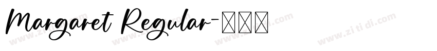Margaret Regular字体转换